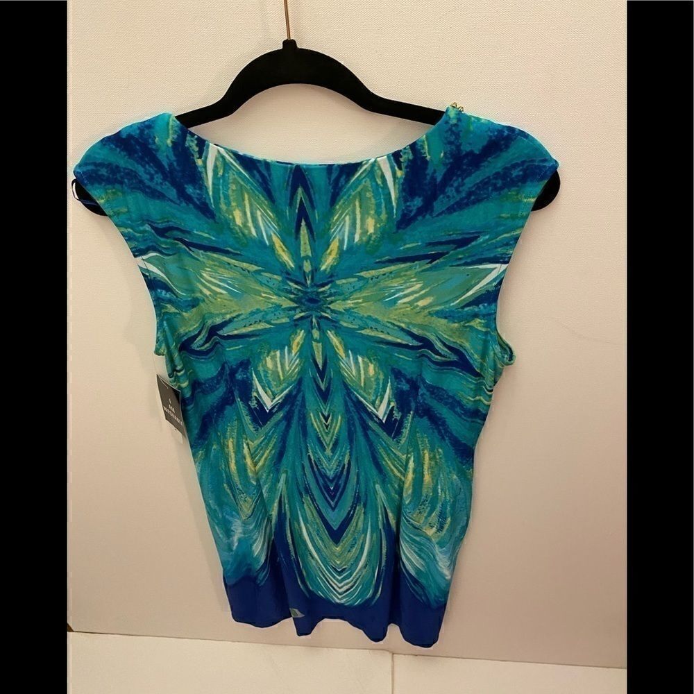 Sandra Darren Women’s printed necklace Dress 12 - Picture 2 of 9